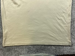 Kirkland Signature Shirt Mens 2XL Beige Pima Cotton Crew Neck Tagless Basic