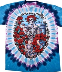 [Limited Edition] Vintage Grateful Dead 30th Anniversary Tie-Dye T-Shirt Liquid