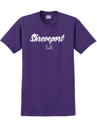Shreveport, Louisiana State T-Shirt Short Sleeve Graphic Tee Unisex apparel