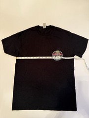 Gildan Men’s Medium Port Aransas TX Stay Salty Black T-Shirt