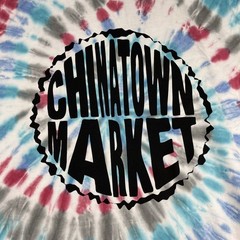 China Town Market Colorful Tie Dye T Shirt Mens Large Graphic Print Logo Casual
