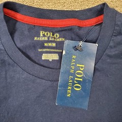 Polo Ralph Lauren Shirt Mens Blue Medium Basic Undershirt Tee New with Tags