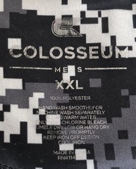 Colosseum United We Stand Men’s T-Shirt Gray XXL 100% Polyester