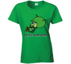The Great Gazoo Hello Dum Dum Cartoon Flintstones T Shirt