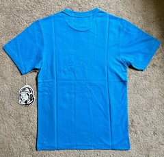 Billionaire Boys Club BBC Crewneck SS Pocket T-Shirt Malibu Blue Mens Small NEW