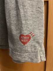 HUMAN MADE Plain Gray Shirts – THREE Size (M) Medium T-shirts – NIGO Streetwear