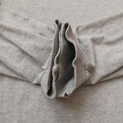 Vintage Nike T Shirt Mens Large Gray Embroidered Center Swoosh Long Sleeve Y2K