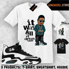 Tee Shirt Matching Air Griffey Max 1 Freshwater Match Sneaker Sneakerhead Biggie