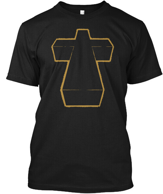 Justice Cross T-Shirt Made in the USA Size S to 5XL