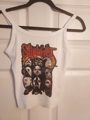 Slipknot shirt slipknot crop top women Slipknot tank top any size avail xs to xl