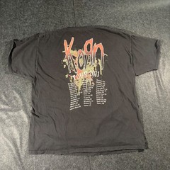 Korn Tour 2011 Shirt Mens 2XL Black Skull Graphic Band Tee Nu Metal Concert