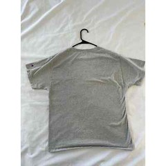 Champion Shirt Mens Large Gray Modern Sports Short Sleeve TShirt Size L