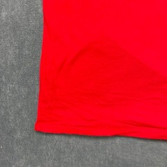 ​Tommy Hilfiger T Shirt Mens XL Red Spellout Logo Stretch Crew Neck Summer Tee