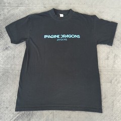 Imagine Dragons Evolve Shirt Album Crew Neck Short Sleeve Blue Adult Large