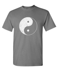 YIN YANG – Unisex Cotton T-Shirt Tee Shirt