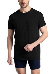Fruit of the Loom 6-Pack Pocket Tee Men’s T-Shirt Soft and Breathable Assorted
