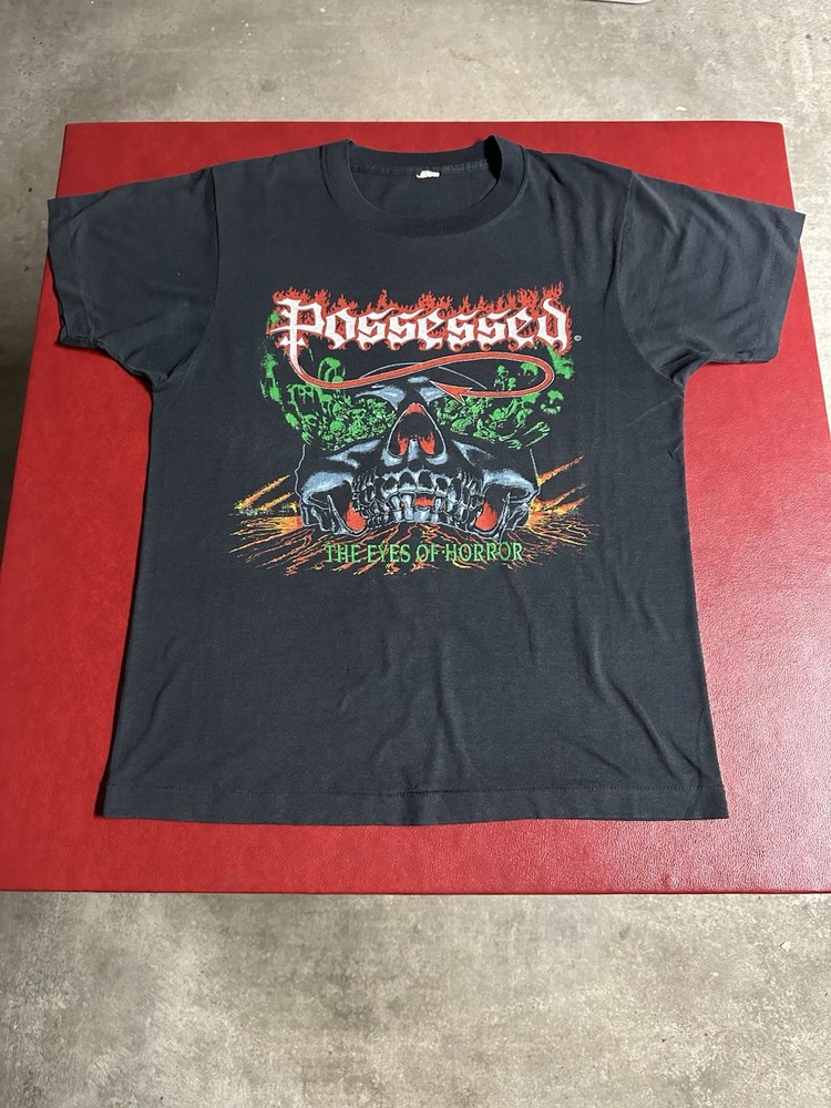 Vintage Possessed Shirt 1987 The Eyes Of Horror Slayer Metallica Megadeth Thrash