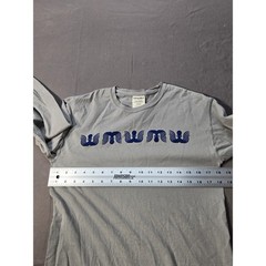 ComfortWash Hanes Long Sleeve Octopus Graphic Tee Gray Cotton Small