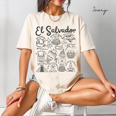El Salvador Mass Shirt Gift Travel El Salvador Trip Lovers Souvenir Tee