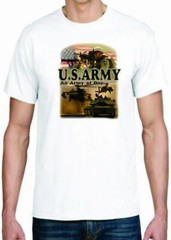 Adult DryBlend® T-Shirt – ( US ARMY – AMERICAN PRIDE / MILITARY )