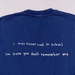 Vtg Ben Folds Five T Shirt Mens Small I Was Never Cool in School Band 90s Tee
