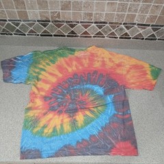 McDonald’s Get Back With Big Mac Tie Dye Shirt L Vtg 90’s