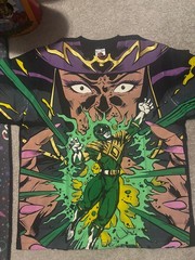 Mighty Morphin Power Rangers Green Ranger Rita Repulsa Modern AOP Size Large