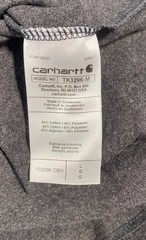 Carhartt Men’s Carbon Heather Grey Relaxed Fit Pocket T-Shirt NWT Sz L