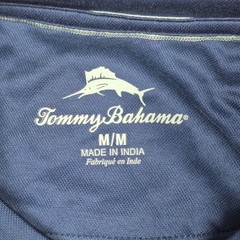 Tommy Bahama Throne Blue Crew Neck Short Sleeve T-Shirt Size Medium Soft Touch