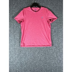 Polo Ralph Lauren Mens Custom Slim Fit T-Shirt Heathered Red Pink Cotton Large