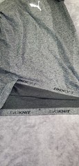 Puma Evoknit T-Shirt Men’s Size M Short Sleeve Gray Activewear Gym Running C24