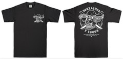 streetwise Los Borrachos Graphic T-Shirt Black & Gray M-5XL
