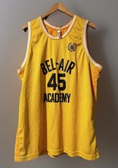 Adidas Bel-Air Academy Jersey Mitchell 45 Basketball Men XXL Yellow D.O.N. Tank
