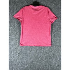 Polo Ralph Lauren Mens Custom Slim Fit T-Shirt Heathered Red Pink Cotton Large