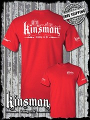Kinsman Trading Co. LLC Saginaw City Logo 2-Sided T-Shirt Michigan