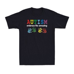 Autism Embrace the Amazing Shirt Autism Awareness Month Proud Men’s T-Shirt