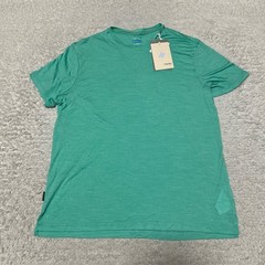 Icebreaker Shirt Men Large Green 125 Cool Lite Sphere Short Sleeve Tee Running
