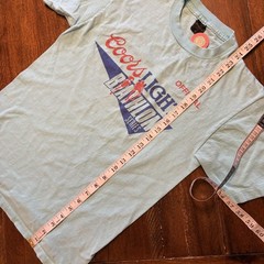 Vintage Coors Light Official Shirt Mens Medium Blue Biathlon Tee T-Shirt Anvil