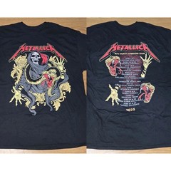 Metallica M72 2025 North America Tour Shirt Reprint Graphic Tee