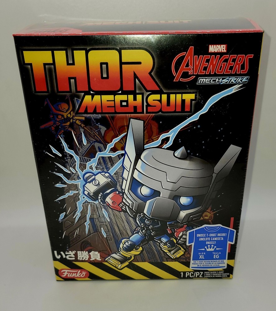NEW & SEALED Marvel Avengers Mech Strike Thor Mech Suit FUNKO T-SHIRT  Size XL