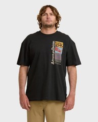 billabong A/Div Evolve OG Men’s Short Sleeve T-Shirt Washed Black xL NWT