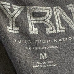 OG 2017 Migos Culture Album Promo Tee Shirt YRN Quality Control Black Mens M0