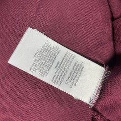 Polo Ralph Lauren Athl. Div. T-Shirt Spell Out Burgandy – Men’s Sz Large