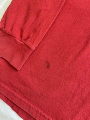 Vintage Nike Spell Out Block Letter Long Sleeve Red 90s USA Mens Size Large
