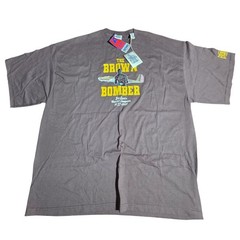 Everlast Heritage Joe Louis The Brown Bomber T-Shirt Brown 3XL Made in USA NWT