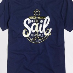 NWT J.CREW Men’s Navy Sail T-Shirt Small S