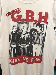 VIntage GBH Band White Shirt Unisex Concert S to 5XL AR330