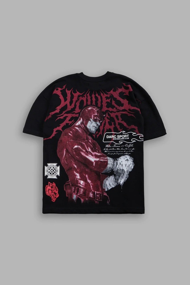Darc Sport Daredevil Dark Vigilante 1 Of 500 Premium Oversized Tee Shirt XLARGE