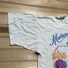 Vintage 80s Martinique Sunset Sailing Seashells Beach Destination Shirt Size M