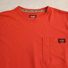 Wrangler Workwear Men’s Short Sleeve Performance Tee Cayenne Size S (34-36) NWT